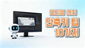 UE5 에디터 필수 단축키 10가지