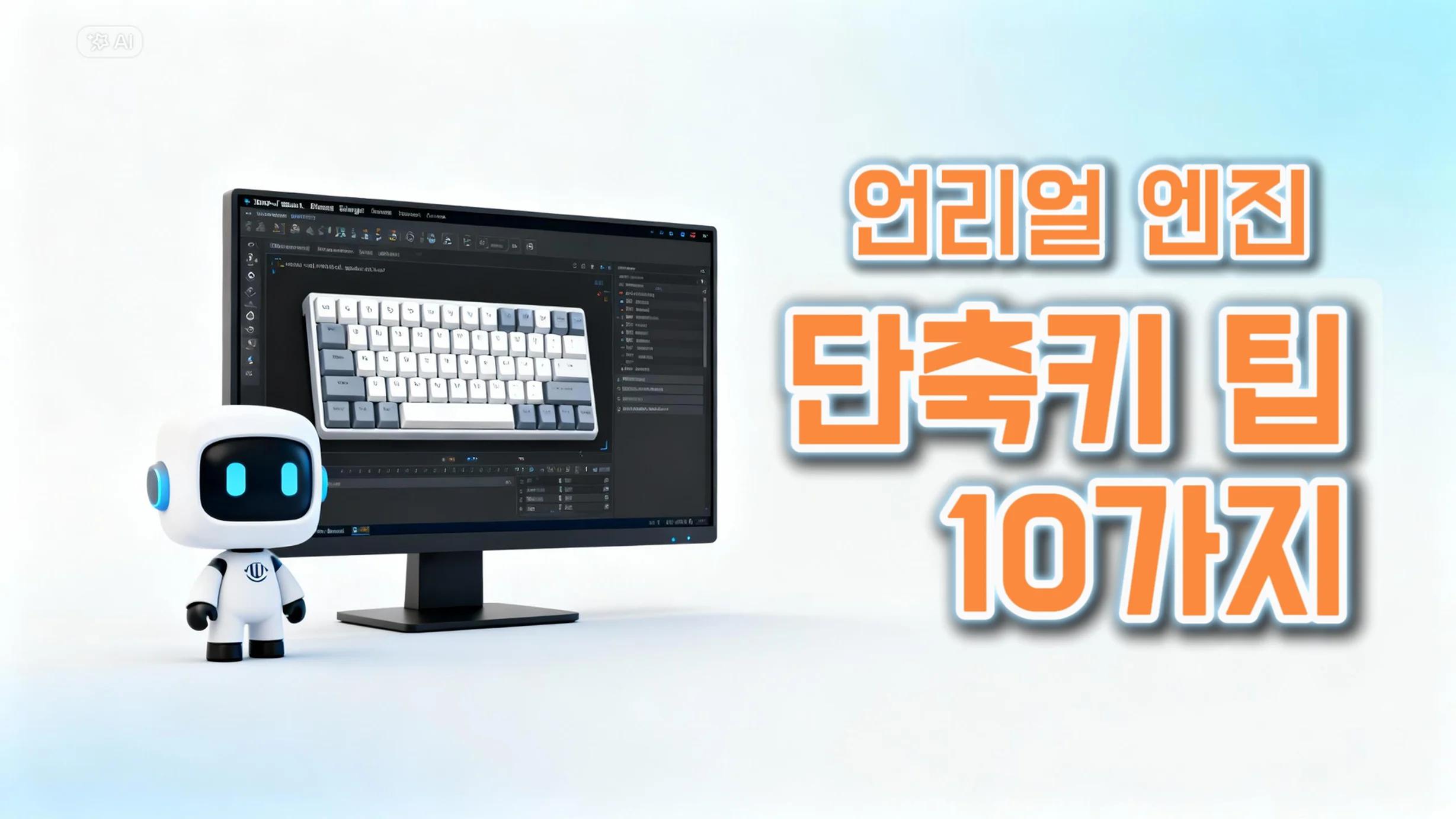 UE5 에디터 필수 단축키 10가지